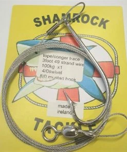 Fishing Tackle Ireland Shamrock Tope/Conger Trace Sea