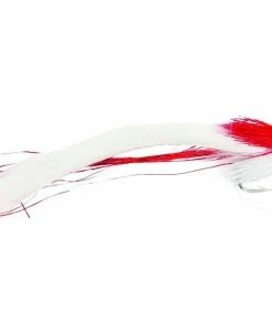 Pike/Predator Fulling Mill Rabit Strip Diver Red/White