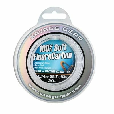 Savage Gear Soft Fluorocarbon 0.17mm 1 Savage Gear Soft Fluorocarbon 0.17mm