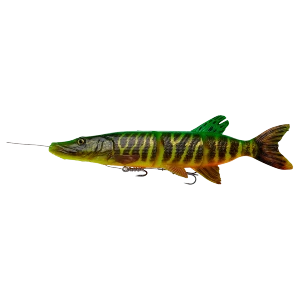 Lures Soft Savage Gear 4d Line Thru Pike 48cm 3 Lures Soft Savage Gear 4d Line Thru Pike 48cm