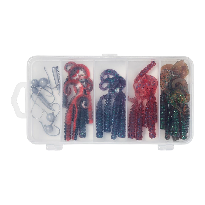 Sea Lures Savage Gear Pro Grub Kit 52piece 1 Sea Lures Savage Gear Pro Grub Kit 52piece