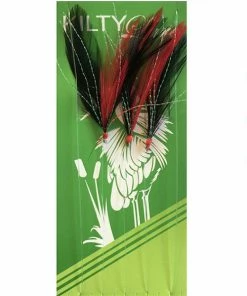 Kilty Lures Kilty Black And Red Feathers Feathers/Hokkai