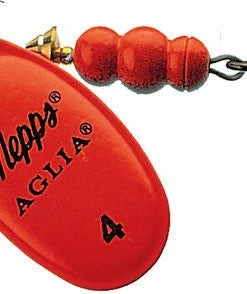 Mepps Aglia Fluo Red Trout/Salmon Lures