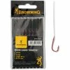 Browning Feeder Hook To Nylon Red Hooks