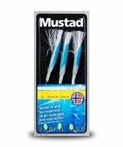 Sea Mustad Daylight Fluo Blue/Silver 3/0