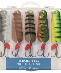 Kinetic Pike X-Treme Set 20gram Lures Spoons