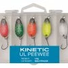 Kinetic UL PeeWee Spoon Set 3.5g Lures Spoons