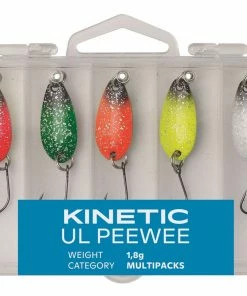 Kinetic UL PeeWee Spoon Set 3.5g Lures Spoons