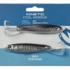 Kinetic Cool Herring 2pack Black/Silver Sea Lures