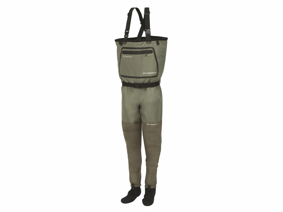 Kinetic DryGaiter 2 Stocking Foot Breathable Wader 1 Kinetic DryGaiter 2 Stocking Foot Breathable Wader