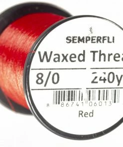 Semperfli 8/0 Waxed Thread Fly Tying Materials