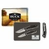 Buck Knives 246 And 247 Liner Lock Combo Collectors Tin Hunting Knives