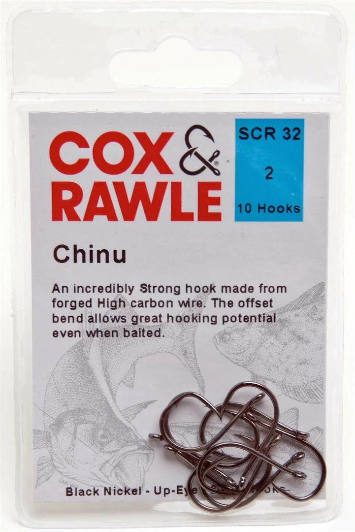 Cox & Rawle Chinu Hook. Sea 1 Cox & Rawle Chinu Hook. Sea