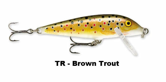 Rapala Original 5cm Trout/Salmon Lures 12 Rapala Original 5cm Trout/Salmon Lures