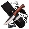 ElkRidge Elk Ridge Fixed Blade Knife 10.5" Brown ER555PW Hunting Knives