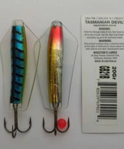 Wigston's Lures Wigston’s Tasmanian Devil 13.5gram Numbers 101 And Upwards 228 Wigston's Lures Wigston’s Tasmanian Devil 13.5gram Numbers 101 And Upwards