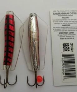 Wigston's Lures Wigston’s Tasmanian Devil 13.5gram Numbers 101 And Upwards 227 Wigston's Lures Wigston’s Tasmanian Devil 13.5gram Numbers 101 And Upwards