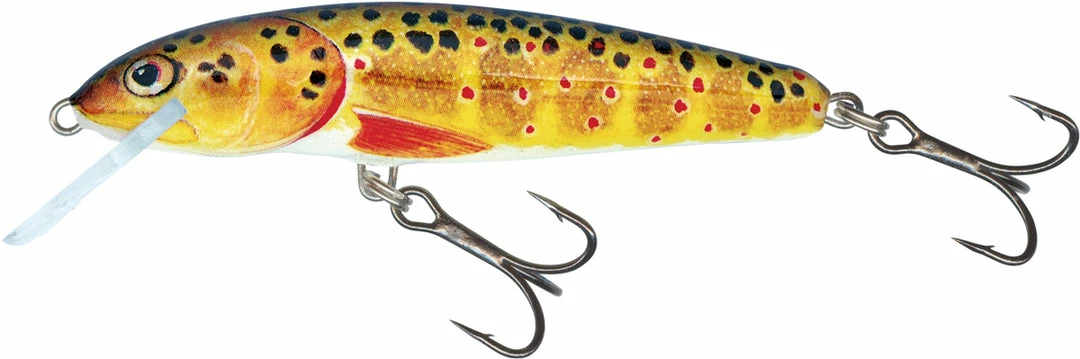 Trout/Salmon Lures Salmo Minnow Crank Bait 7cm Sinking 6 Trout/Salmon Lures Salmo Minnow Crank Bait 7cm Sinking
