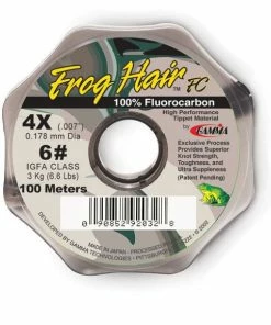Black Knight Frog Hair Fluorocarbon 100Meters