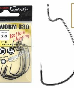 Gamakatsu Worm 330 Hooks 4/0