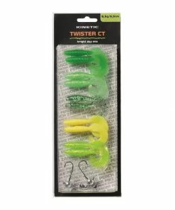 Kinetic Twister CT Bright Day Mix 6.5cm Lures Soft