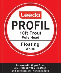 Accessories Leeda Profil 5foot Trout Polyleader