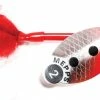 Mepps LusoxFluo Red/Silver Size 2 Trout/Salmon Lures