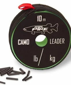Wire Traces Quantum Mr Pike Camo Coated AFW Leader Material