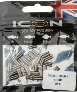 Icon Double Crimps 1.3mm Sea