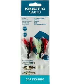 Feathers/Hokkai Kinetic Sabiki Octopus Rig Small