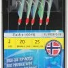 Sea Mustad Flash-a-boo Rig Size 4 Hooks