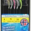 Mustad Multicolour Flash Rigs Sea