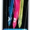 Mustad 3 Coloured Squid Rig 3/0