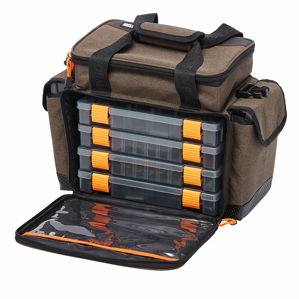 Savage Gear System Box Bag Large With 6 Boxes 1 Savage Gear System Box Bag Large With 6 Boxes