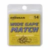 Coarse/Carp Fishing Drennan Wide Gape Match Hooks